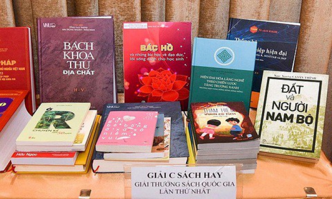 27 cuốn sách, bộ sách được trao Giải thưởng Sách quốc gia lần thứ 3